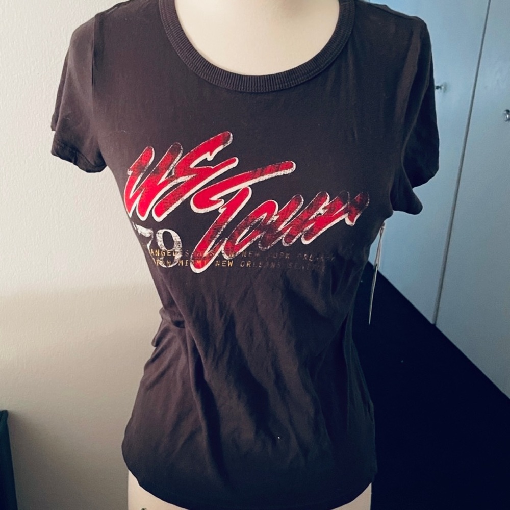 Forever 21 Vintage Graphic Grey T-Shirt
